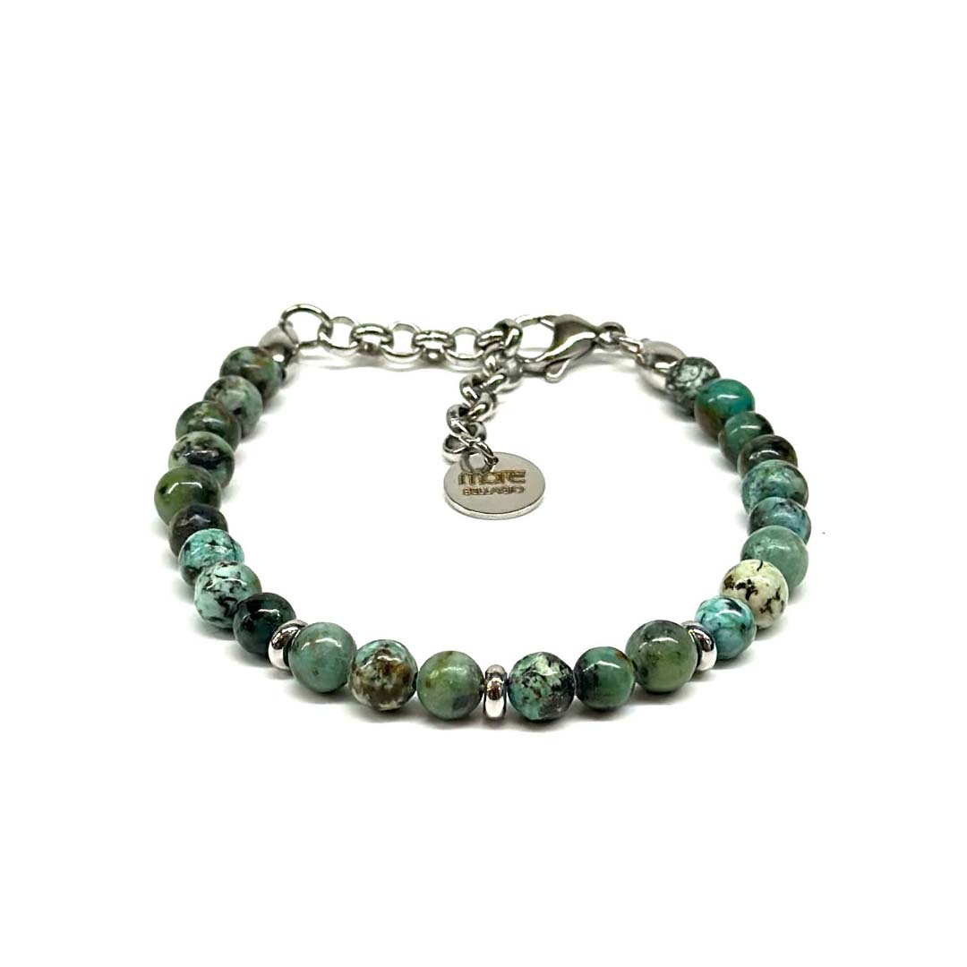 Gemstone/Steel Pietre6 African Turquoise
