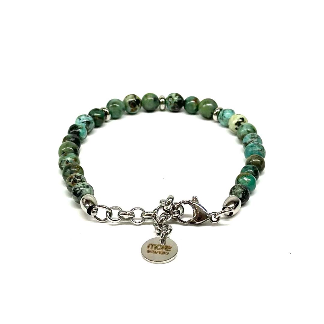 Gemstone/Steel Pietre6 African Turquoise - Image 2