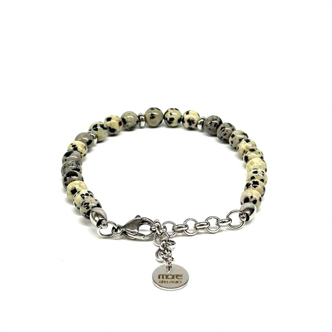 Gemstone/Steel Pietre6 Dalmatian Jasper - Image 2