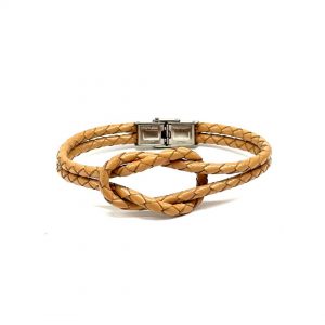 Leather Bracelet Infinito Cuoio