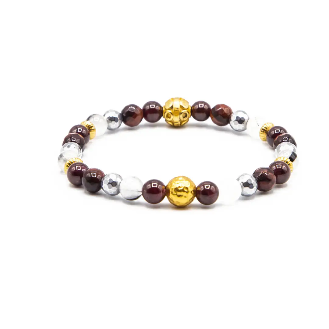 Gemstone Bracelet Gold Leone - Image 2