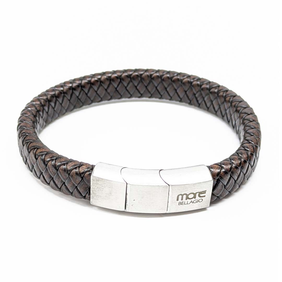 Grand Bretagna Leather Bracelet Brown - Image 2