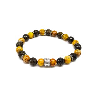 Gemstones/Aged Silver Bracelet Big Chic Tender